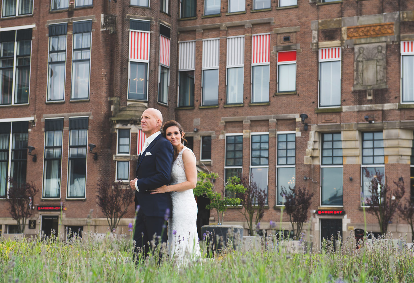 Hippe bruiloft in Rotterdam met oog voor details